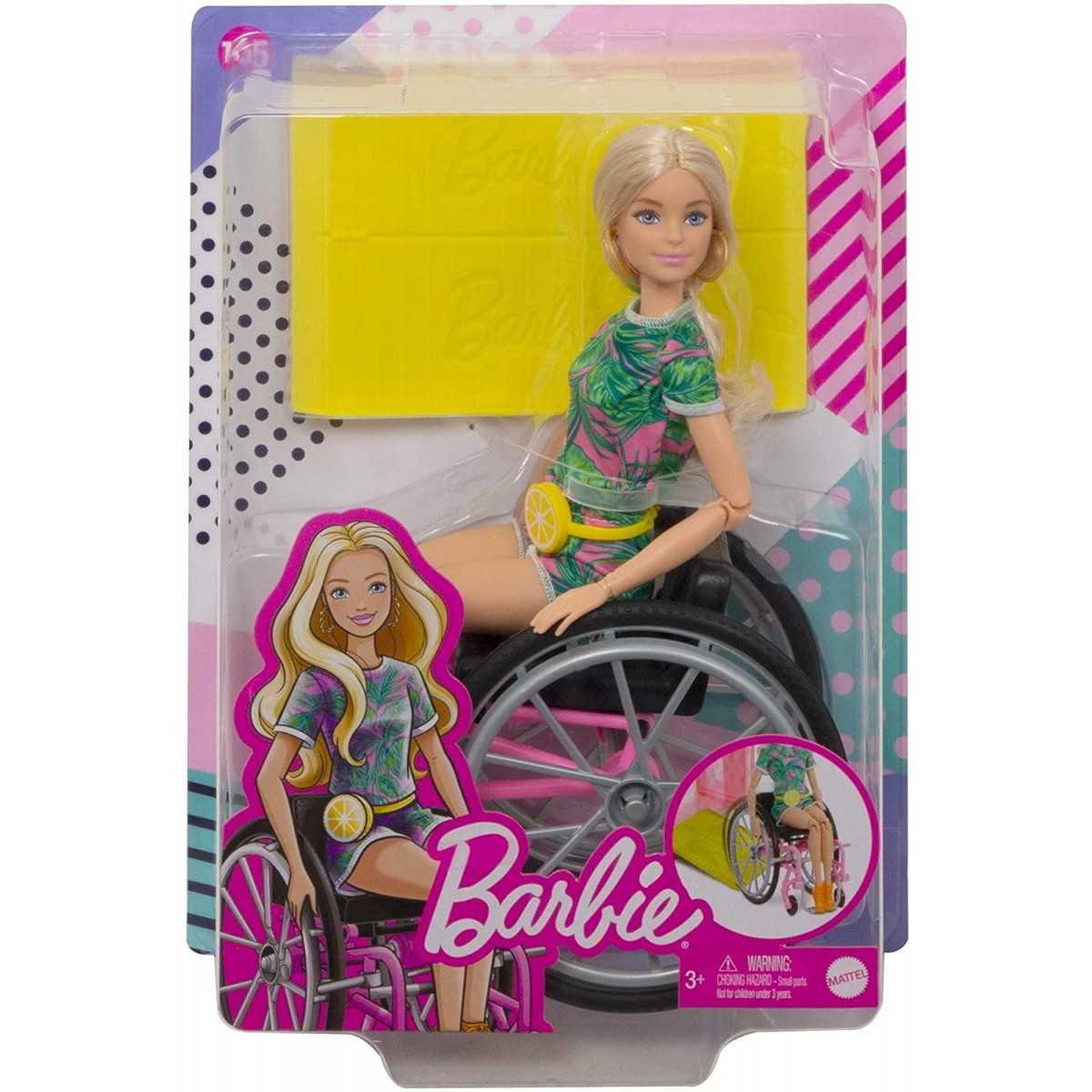 Barbie SEDIA A ROTELLE 2020 Mattel