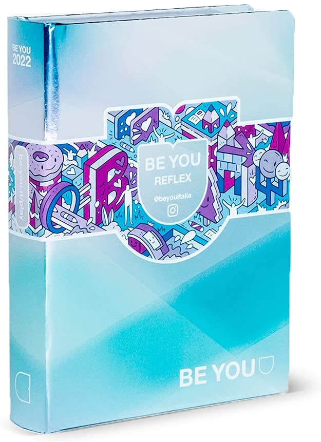 DIARIO BEYOU ORIGINAL REFLEX, DARK MARBLE POCKET 16,5X12,5