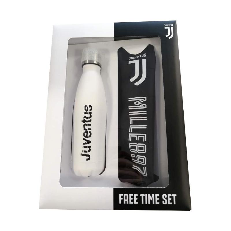 JUVENTUS FREE TIME SET CON BORRACCIA TERMICA