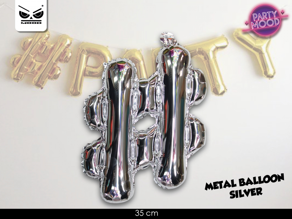 Metal balloon lettere