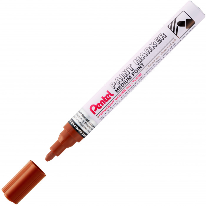 Marcatore permanente MSP10 2,5 PENTEL PUNTA MEDIA - ARANCIO