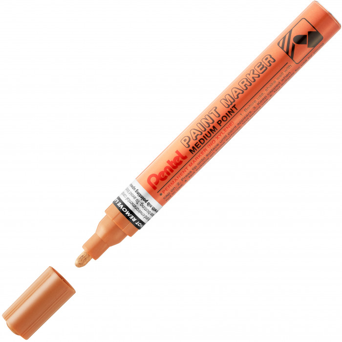 Marcatore permanente MSP10 2,5 PENTEL PUNTA MEDIA - ARANCIO