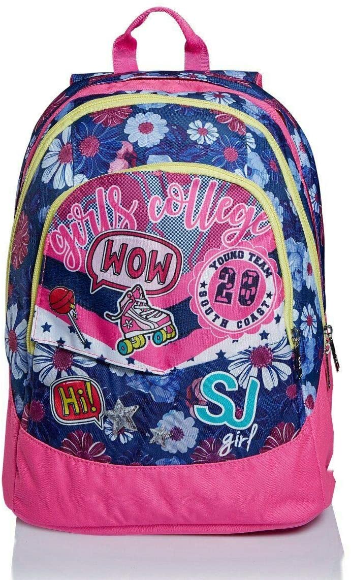 ZAINO + ASTUCCIO SJ GANG PINKY COLLEGE SCHOOLPACK
